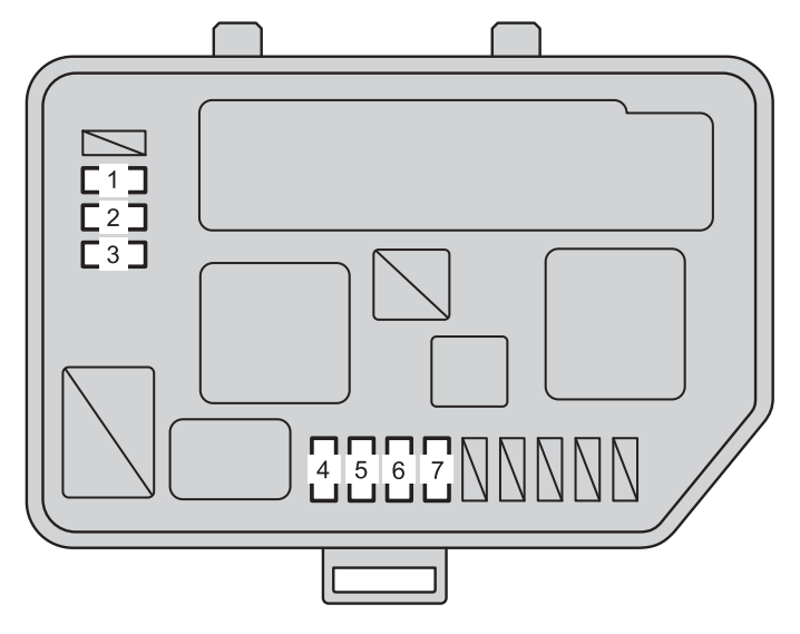 2013 Toyota Yaris fuse box diagram StartMyCar